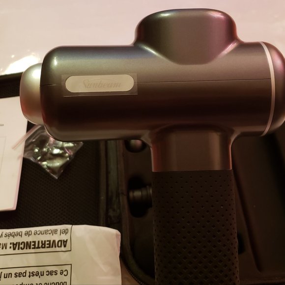 Powerful Massage Gun Gift set with 4 attachments by Sunbeam - Picture 12 of 15